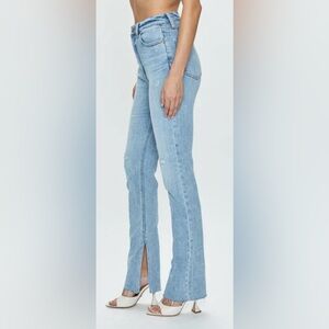 PISTOLA Colleen Split Hem Jeans